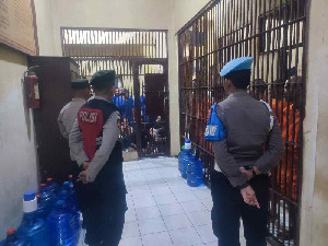 Cegah Pelanggaran, Kasat Tahti Polresta Banda Aceh Tekankan Pentingnya Kontrol Rutin Ruang Tahanan