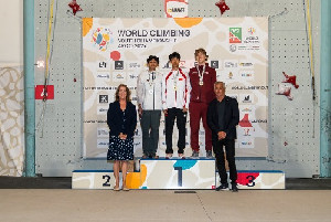 Haddan Malik Raih Medali Perak World Climbing Youth Championship di Italia