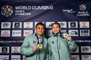 Panjat Tebing Indonesia Ukir Prestasi, Desak Made dan Veddriq Juara di Chamonix
