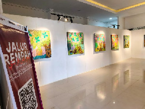 Pameran Tunggal Anni Kholilah di Museum Aceh Angkat Sejarah Jalur Rempah Dunia