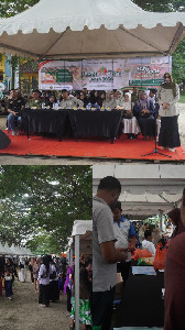 30 UMKM dan Petani Ramaikan Pasar Tani Aceh di Lhokseumawe, Produk Lokal Diserbu Pembeli