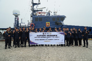 Jaga Perbatasan, Bea Cukai dan Imigrasi Langsa Gelar Patroli Laut di Pesisir Timur Aceh