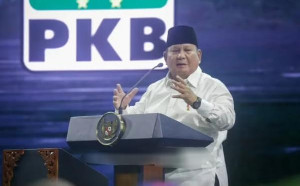 Presiden Prabowo dan Londo Ireng