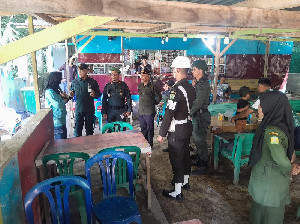 Satpol PP WH Aceh Besar Perketat Pengawasan Syariat Islam di Pemandian Mata Ie