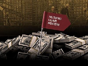 Utang Luar Negeri Indonesia Tembus US$ 444,4 Miliar, Rasio terhadap PDB Tetap Sehat