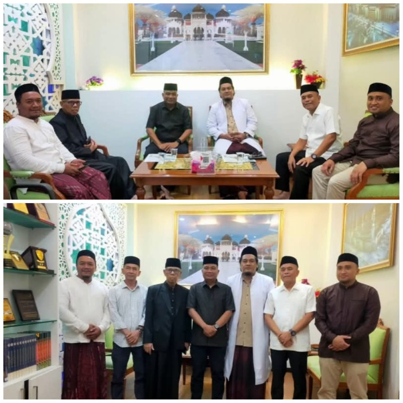 Kapolda Aceh Bersyukur Kembali Mengabdi, Silaturahmi ke Masjid Raya Baiturrahman