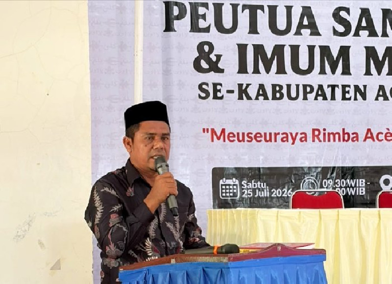 Pemkab Aceh Besar Perkuat Lembaga Adat, Bahas Kebakaran Hutan hingga Galian C