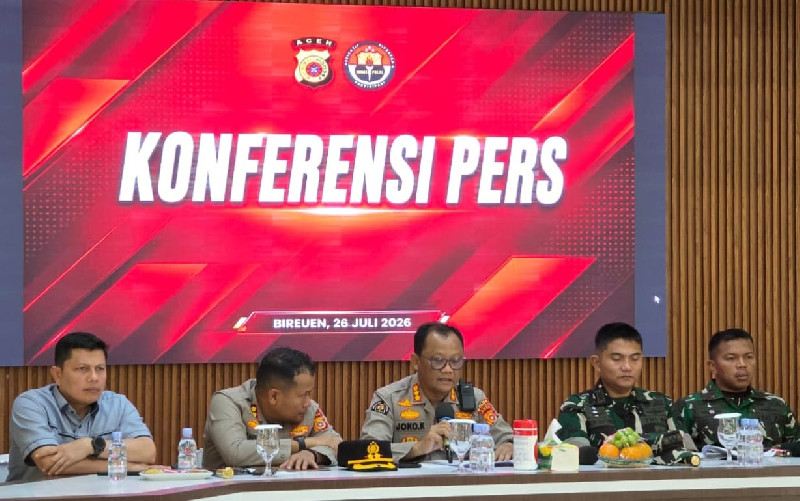 Kapolda Aceh Sampaikan Duka atas Meninggalnya Anggota POM TNI Saat Pengejaran Pelaku Narkotika