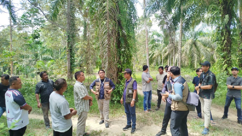 Pemkab Aceh Utara Tinjau Lokasi Pembangunan Huntap di Langkahan, Ini Tiga Gampong Prioritas