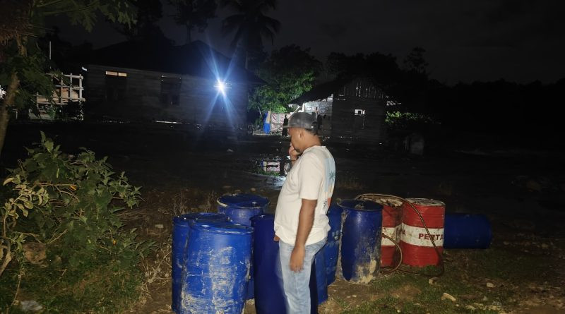 Polres Nagan Raya Sita 2.000 Liter Diduga Solar Bersubsidi, Pemilik Masih Diburu