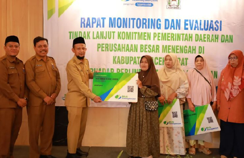 Pemkab Aceh Barat Dorong Perusahaan Lindungi Pekerja Rentan Lewat Jaminan Sosial Ketenagakerjaan