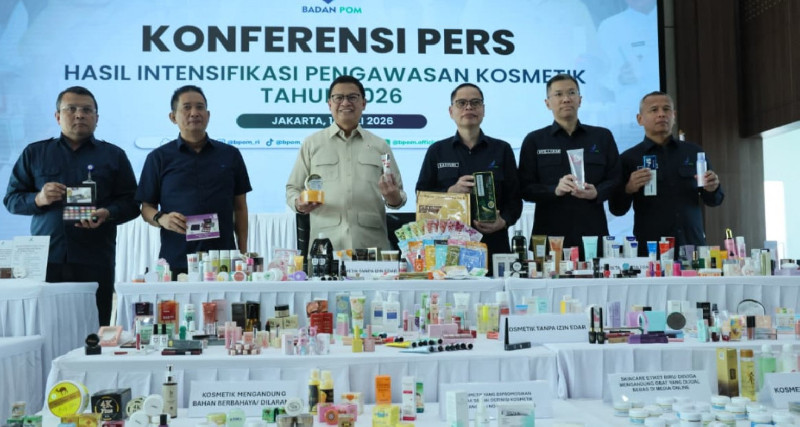 BPOM Sita 2,1 Juta Kosmetik Ilegal Senilai Rp35,8 Miliar, TikTok Shop Disorot