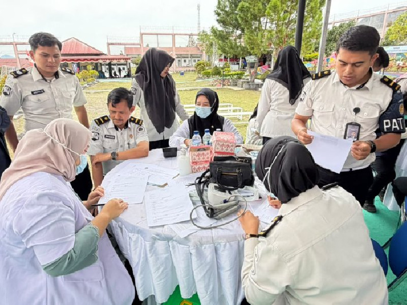 Cek Kesehatan Gratis di Rutan Bener Meriah, Deteksi Dini Penyakit Menular Jadi Fokus