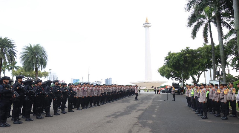 Ada Tiga Aksi Unjuk Rasa di Jakarta Pusat, Polisi Siagakan 619 Personel Gabungan