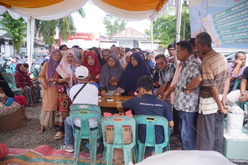 Pasar Murah Nagan Raya Resmi Dimulai, 390 Paket Sembako Bersubsidi di Tiap Lokasi