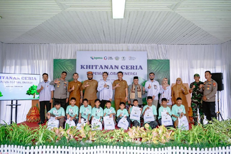 PGE Khitan 800 Anak Yatim dan Dhuafa di Aceh Utara dan Lhokseumawe