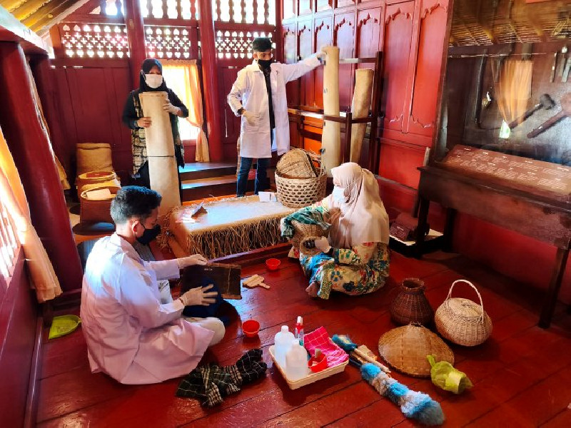 Museum Aceh Lakukan Konservasi Berkala Koleksi Rumoh Aceh untuk Jaga Warisan Budaya