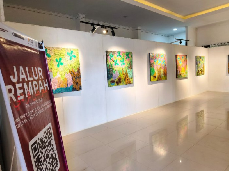 Pameran Tunggal Anni Kholilah di Museum Aceh Angkat Sejarah Jalur Rempah Dunia