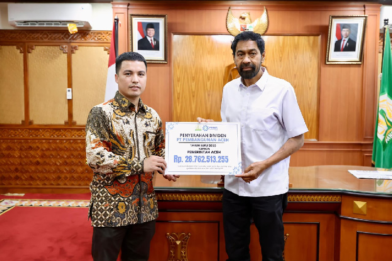 PT PEMA Serahkan Dividen Rp28,76 Miliar kepada Pemerintah Aceh, Bukti Transformasi Tata Kelola