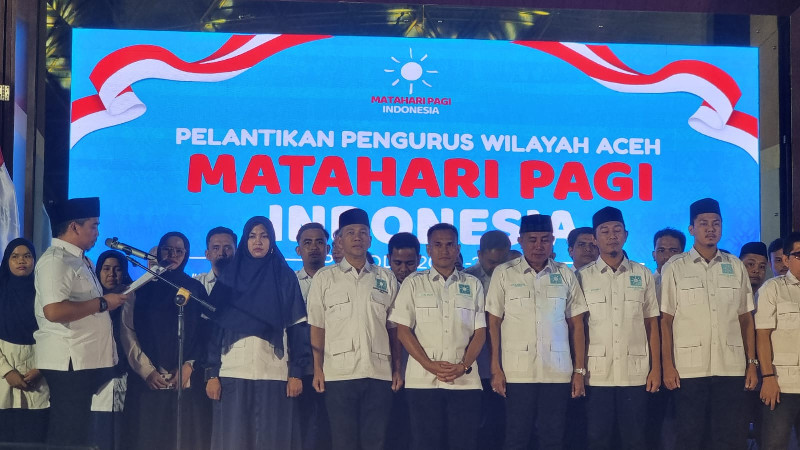 PW Matahari Pagi Indonesia Aceh Dikukuhkan, Siap Perkuat Gerakan Sosial dan Pemulihan Bencana