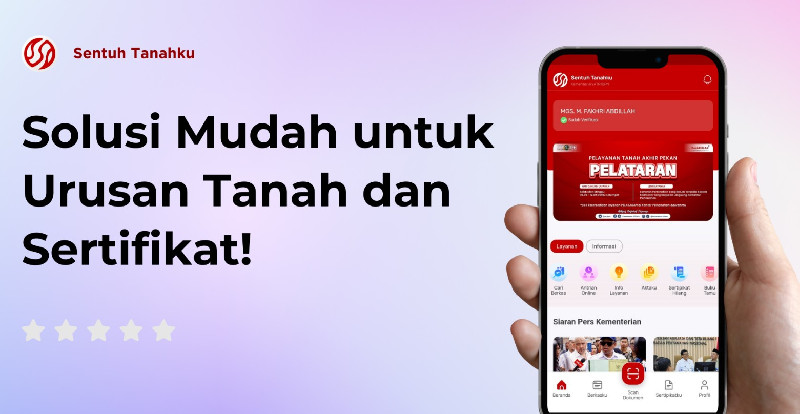 Cek Biaya Layanan Pertanahan BPN Resmi Lewat Aplikasi Sentuh Tanahku