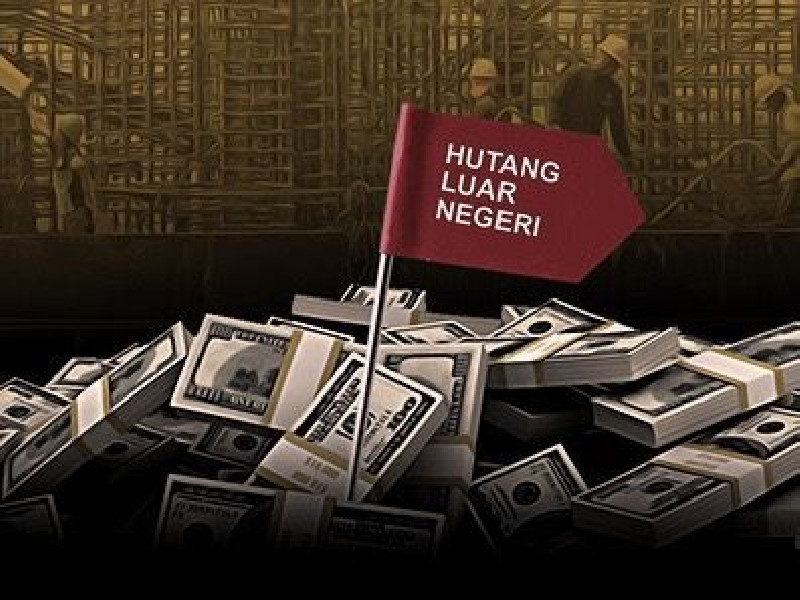 Utang Luar Negeri Indonesia Tembus US$ 444,4 Miliar, Rasio terhadap PDB Tetap Sehat