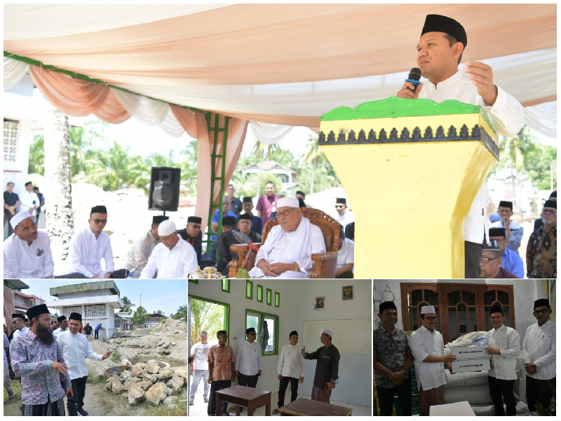 Wagub Aceh Silaturahmi dengan Ulama dan Dayah, Serap Aspirasi Masyarakat di Aceh Selatan