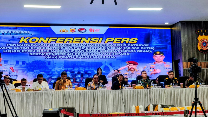 Kapolda Aceh Ancam dan Peringatkan Bandar Narkoba: Saya Kejar dan Miskinkan Kamu