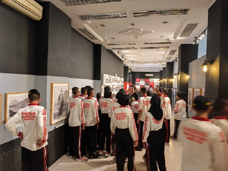 Kunjungi Museum Aceh, 71 Paskibraka Sumut Belajar Sejarah dan Budaya