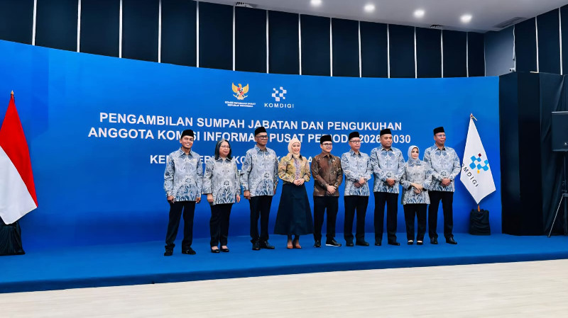 Putra Aceh Arman Fauzi Resmi Dilantik Jadi Komisioner KIP RI 2026-2030