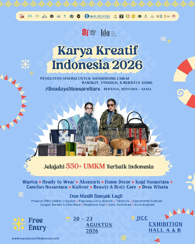 Bawa Tema &ldquo;Beudaya Meusare Sare&rdquo;, 47 UMKM Aceh Ikut KKI 2026 di Jakarta