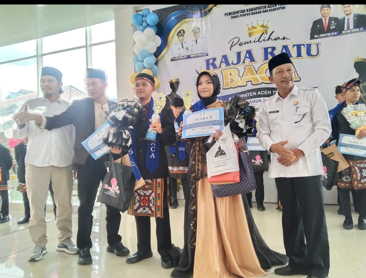Naufal dan Lintang Heriska, Raja dan Ratu Baca Aceh Tengah