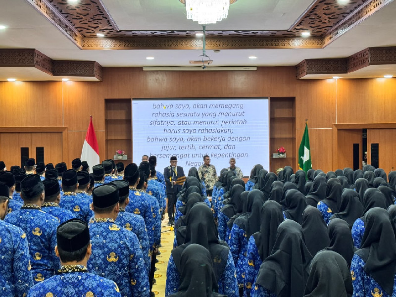 Pemerintah Aceh Angkat 228 Pegawai Negeri Sipil