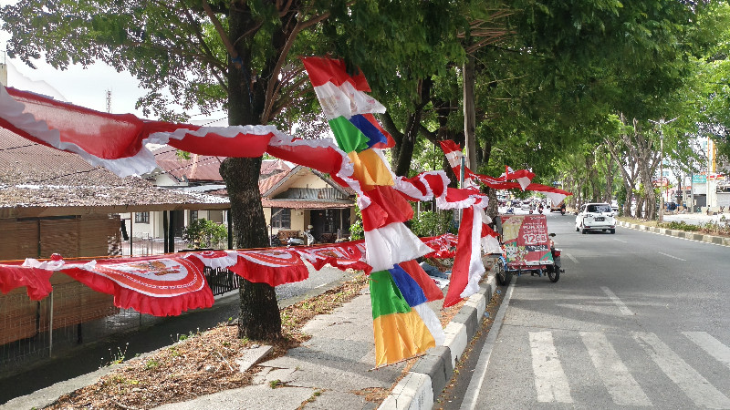 Jelang 17 Agustus 2026, Penjualan Bendera di Banda Aceh Masih Sepi