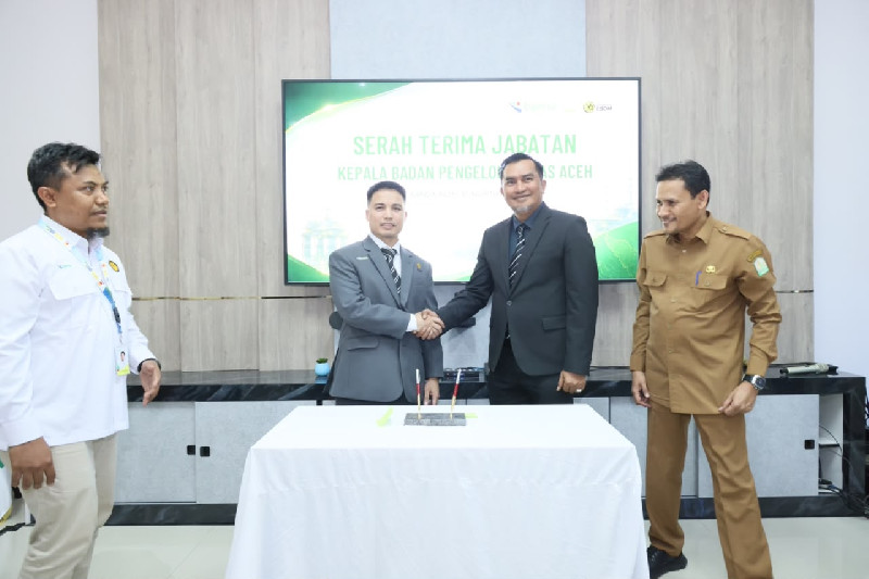 Sertijab Kepala BPMA, Mawardi Nur Resmi Ambil Alih Kepemimpinan