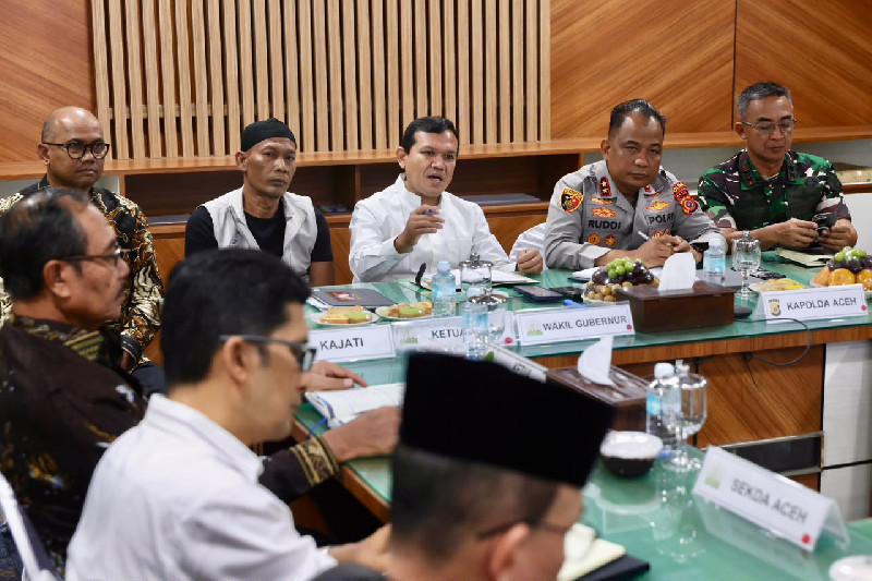 Forkopimda Aceh Bahas Situasi Pascakerusuhan Hari Damai