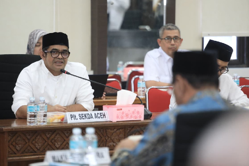 Plt Sekda Aceh Dorong Eksekutif-Legislatif Satu Langkah Kawal Pembangunan