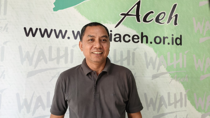 WALHI Aceh Catat 8.549 Hektare Hutan Terdampak Tambang Emas Ilegal
