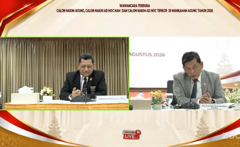 Seleksi Hakim Agung 2026 Masuk Tahap Wawancara Terbuka