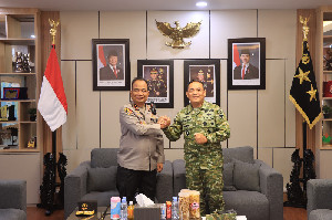 Kapolda Aceh Terima Silaturahmi Kasdam Iskandar Muda, Perkuat Sinergitas TNI-Polri