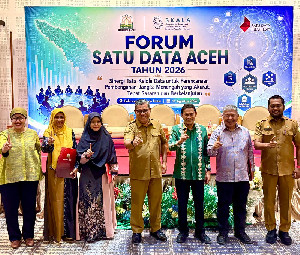 Mualem Dorong Satu Data Aceh Lebih Akurat dan Terintegrasi