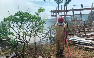 Tim Gabungan Padamkan Karhutla 10 Hektare di Blang Bintang Aceh Besar