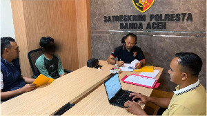Diduga Gelapkan Uang Rp68 Juta, Seorang Pemuda Ditahan di Polresta Banda Aceh