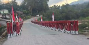 PUPR Aceh Rampungkan Tiga Jembatan Bailey Pascabencana