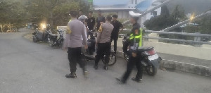 Satlantas Polres Aceh Selatan Tertibkan 5 Motor Berknalpot Brong di RTH Tapaktuan