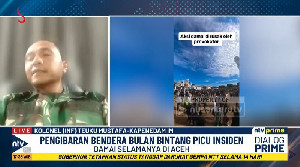 Kodam IM Sebut Kericuhan 15 Agustus Dipicu Provokasi Pengibaran Bendera Bulan Bintang