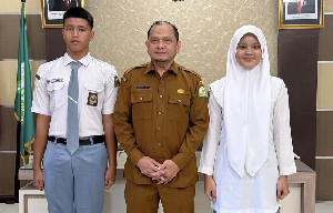 M Hibban dan Zilqueensa Wakili Aceh di Paskibraka Nasional 2026