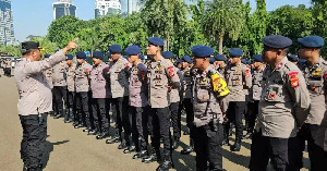 Jakarta Pusat Diguyur Aksi Demo, Polisi Kerahkan 1.358 Personel