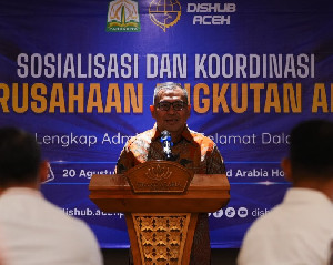 Dishub Aceh Tegaskan Perusahaan AKDP Wajib Tertib, Pelanggar Terancam Sanksi hingga Cabut Izin