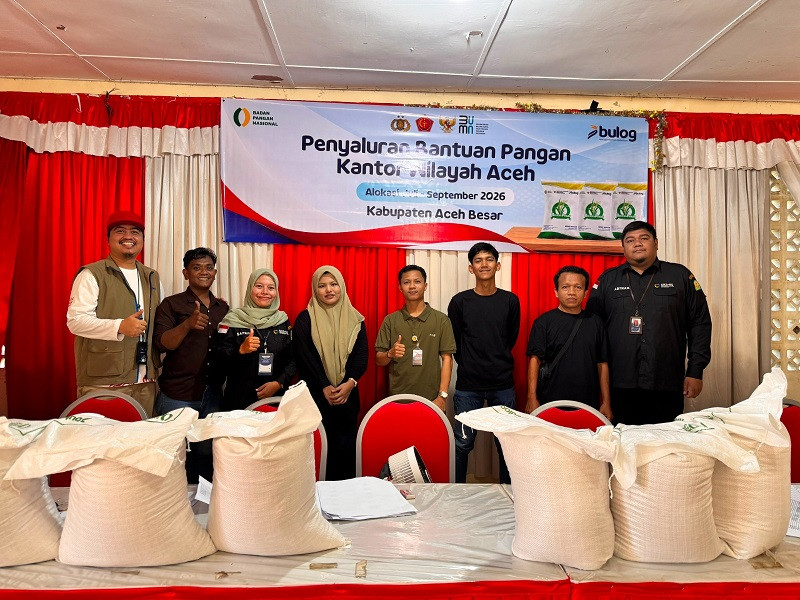 BULOG Salurkan Bantuan Pangan ke Berbagai Daerah di Aceh Capai 186,93 Ton